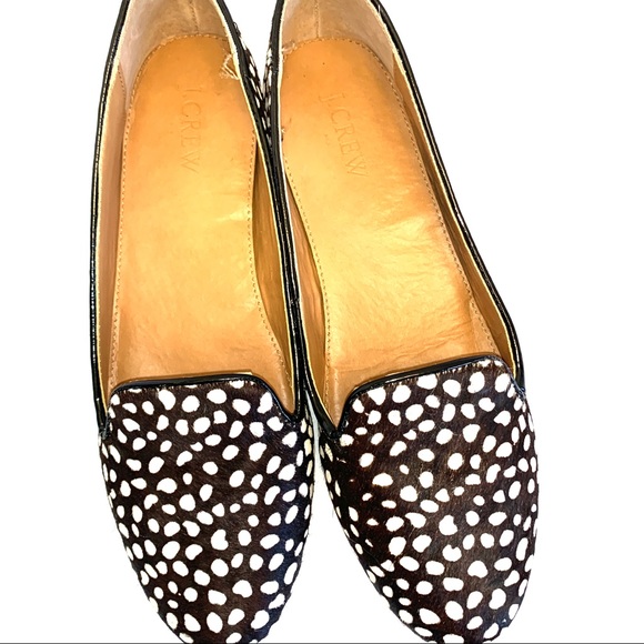 J.Crew Factory Leopard Calf Hair Cora Loafers - Picture 3 of 8